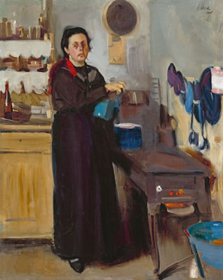 Besides the Fireplace, 1915