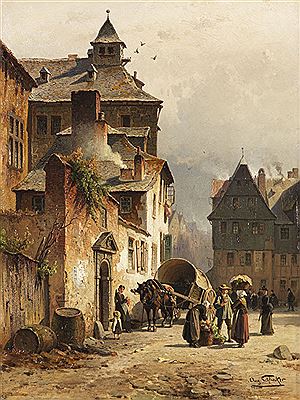 Stadtansicht (Lüttich?)