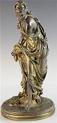 Classical robed maiden