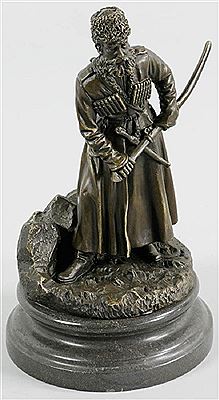 Cossack with Dagger and Sword