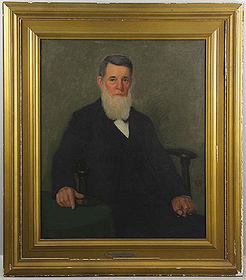Portrait of Peter Henry Steentra (Professor 1867-1907)