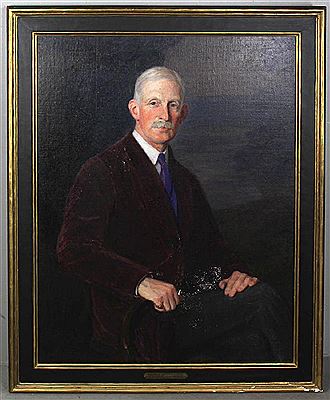 Portrait of Benjamin Preston Clark (President of the Board of Trustees)