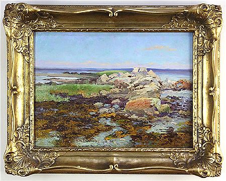Annisquam Shoreline with Rocks