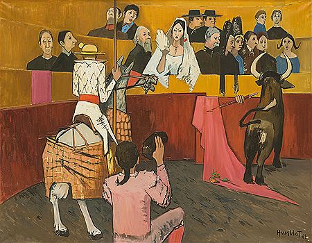 La corrida espagnole by Robert Humblot - Auction record, sale price, and art valuation. Compare with similar artists and explore comparable artworks.
