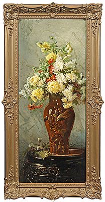 "Chrysanthemen". Originaltitel by Clara Lobedan - Auction record, sale price, and art valuation. Compare with similar artists and explore comparable artworks.