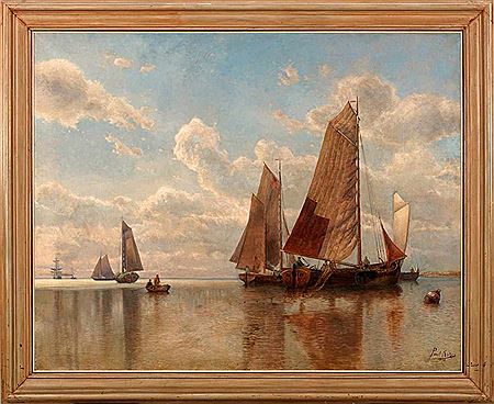 Fischerboote vor Norderney