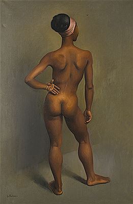 Sample artwork by Georges Rohner (1913 - 2000), known for painting - View similar artists and auction records