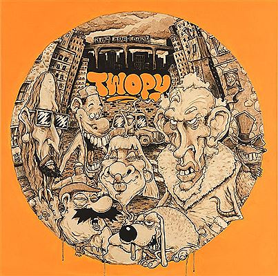 Sample artwork by Twopy (Born 1977) - View similar artists and auction records