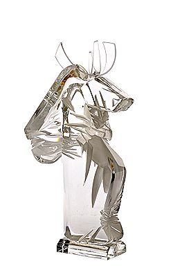 "Cal (cheval à cornes)" by Monica Damian Eyrignoux - Auction record, sale price, and art valuation. Compare with similar artists and explore comparable artworks.