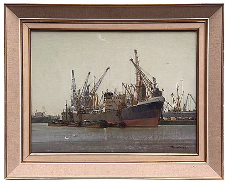 Foylebank at Hull in September 1972 by Terence Lionel Storey - Auction record, sale price, and art valuation. Compare with similar artists and explore comparable artworks.