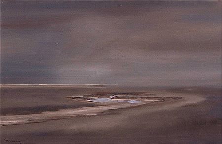 River Glaven approaching sea at Blakeney