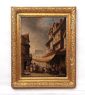 Old Fishmarket, Norwich by David Hodgson - Auction record, sale price, and art valuation. Compare with similar artists and explore comparable artworks.