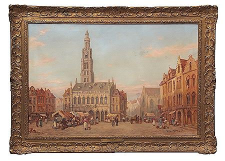 Hotel de Ville, Arras, France by Thomas E Francis - Auction record, sale price, and art valuation. Compare with similar artists and explore comparable artworks.