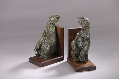 Serre-livres “ours assis” (2)