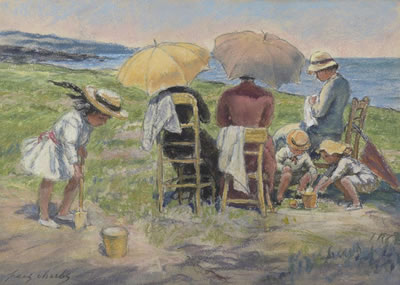 Au bord de la plage