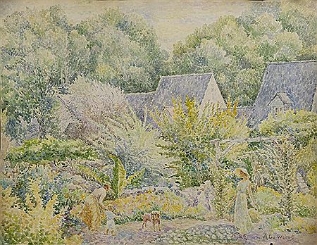 Dans le jardin, 1902