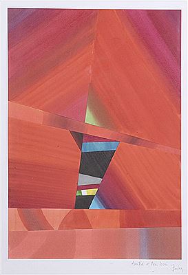 Abstract composition by Roland Boden - Auction record, sale price, and art valuation. Compare with similar artists and explore comparable artworks.