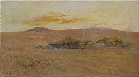 Camp in North Africa Tozeur