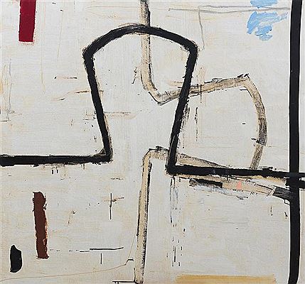 Figure on White Plaster
