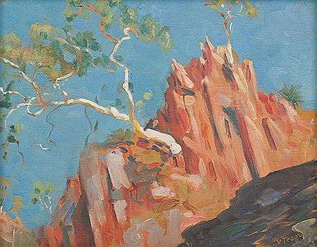 Sample artwork by Violet Helen Teague (1872 - 1951), known for painting - View similar artists and auction records