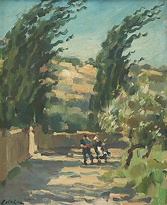 Allegro Furioso (Mistral) by Colin Colahan - Auction record, sale price, and art valuation. Compare with similar artists and explore comparable artworks.