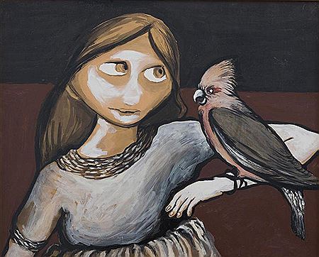 Sample artwork by Joy Hester (1920 - 1960), known for painting - View similar artists and auction records