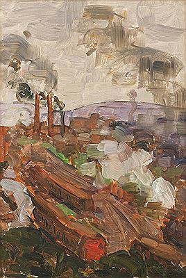 Jolimont Railway Landscape