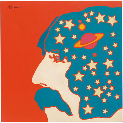Self Portrait #1 by Peter Max - Auction record, sale price, and art valuation. Compare with similar artists and explore comparable artworks.