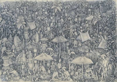 Bali Life by Ketut Gelgel - Auction record, sale price, and art valuation. Compare with similar artists and explore comparable artworks.