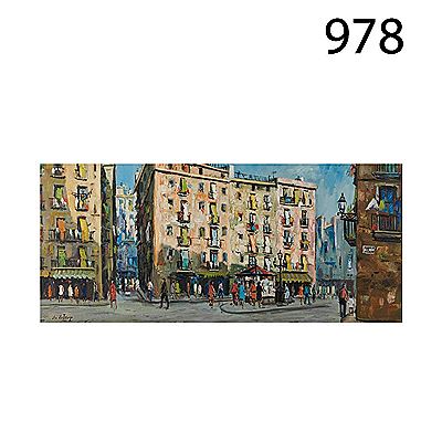 Calle de Barcelona by Santiago Estruga - Auction record, sale price, and art valuation. Compare with similar artists and explore comparable artworks.