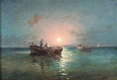 Pêcheurs au clair de lune
