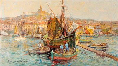 Bateaux dans le Vieux-Port de Marseille by Fernand Van Den Bussche - Auction record, sale price, and art valuation. Compare with similar artists and explore comparable artworks.