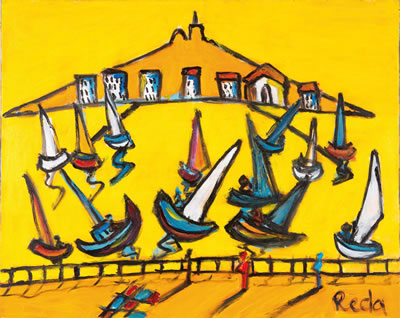 Vue du Vieux-Port de Marseille by Reda - Auction record, sale price, and art valuation. Compare with similar artists and explore comparable artworks.