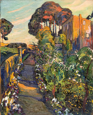 La montée du château