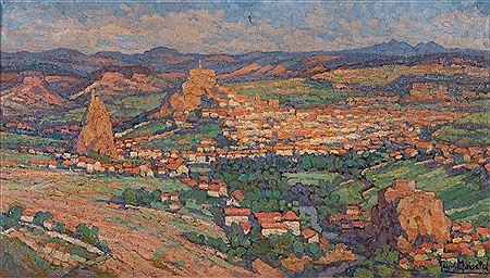 Vue panoramique du Puy-en-Velay