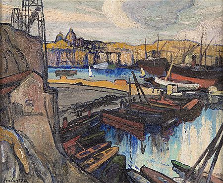 Le port de Marseille by Francois Marius Berthet - Auction record, sale price, and art valuation. Compare with similar artists and explore comparable artworks.