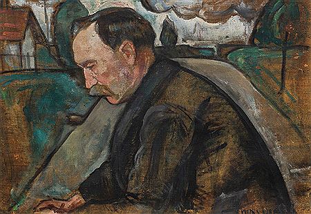 Portrait d’homme à la pipe