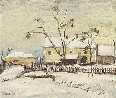 Farm in Winter