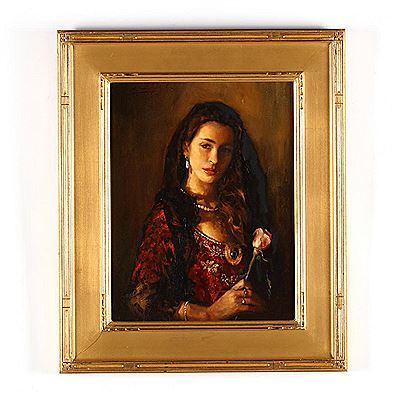 Dancer with a Rose