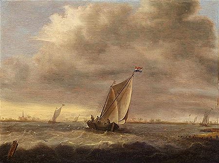 Fishing Boats on Rough Seas by Pieter Jansz Coopse - Auction record, sale price, and art valuation. Compare with similar artists and explore comparable artworks.