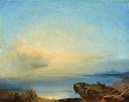 Morgensonne über dem Meer by Carl Anton Joseph Rottmann - Auction record, sale price, and art valuation. Compare with similar artists and explore comparable artworks.
