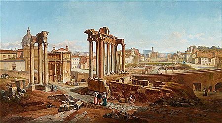 Das Forum Romanum by Vincenzo Giovannini - Auction record, sale price, and art valuation. Compare with similar artists and explore comparable artworks.