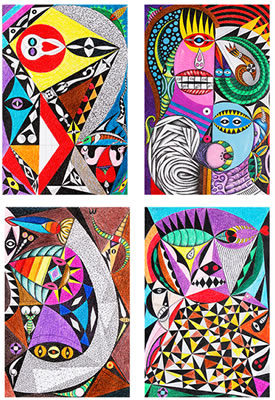 A.) Red Maot b.) Pink Didi c.) Deep Purple d.) Fishting Buhay by Nunelucio Alvarado - Auction record, sale price, and art valuation. Compare with similar artists and explore comparable artworks.