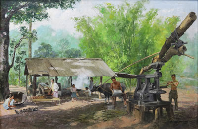 Barrio Scene by Romeo Borja Enriquez - Auction record, sale price, and art valuation. Compare with similar artists and explore comparable artworks.