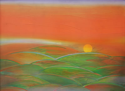Meditations on a Landscape by Ben Cabangis - Auction record, sale price, and art valuation. Compare with similar artists and explore comparable artworks.