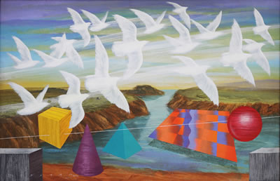 Sample artwork by Danilo Sibayan (Born 1953), known for painting - View similar artists and auction records