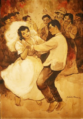 Kasalan by Salvador Cabrera - Auction record, sale price, and art valuation. Compare with similar artists and explore comparable artworks.