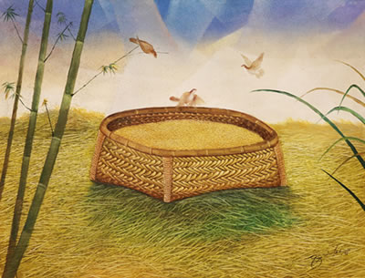 Basket with Birds by Isabelo M Quiles - Auction record, sale price, and art valuation. Compare with similar artists and explore comparable artworks.