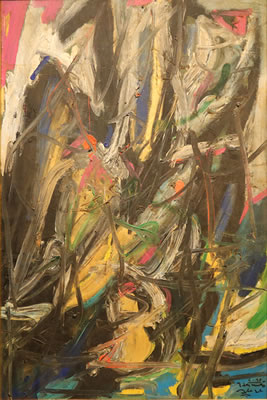 Sample artwork by Hermes Alegre (Born 1968), known for painting - View similar artists and auction records