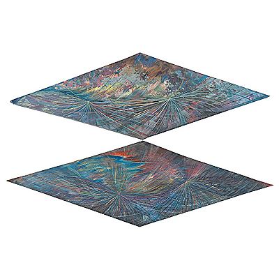 Abrazo y expando el espacio I y II (2) by Marisol Plara - Auction record, sale price, and art valuation. Compare with similar artists and explore comparable artworks.
